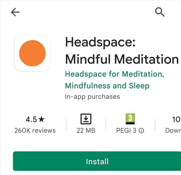 Headspace Mindful Meditation App