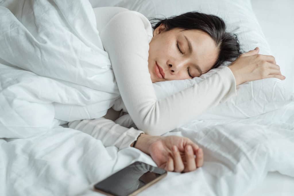 peaceful sleep after online counseling for sleep disorders