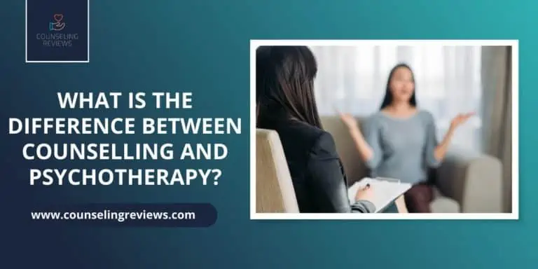 difference between counseling and psychotherapy