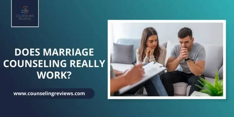 does marriage counseling really work