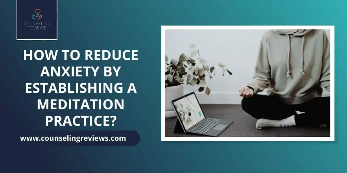 how to reduce anxiety with meditation