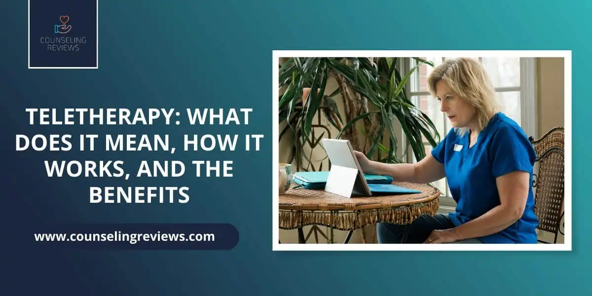teletherapy - what does it mean