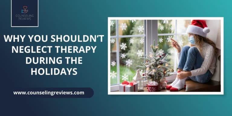 why you shouldnt neglect therapy during the holidays