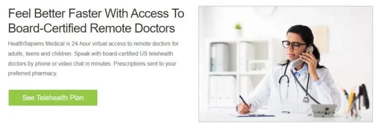Feel better with access to healthsapiens remote doctors